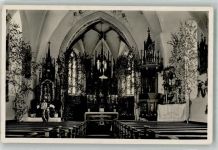 94474 W8358 Sandbach , Niederbay Foto AK Kath. Pfarrkirche Altaransicht