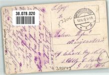 38879 O3706 Schierke am Brocken 1918 Gebrauchsspuren Dorfansicht