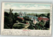 56653 W5471 Glees 1903 Foto AK Kirche Kloster Maria Laach Laacher See