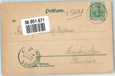 56653 W5471 Glees 1903 Foto AK Kirche Kloster Maria Laach Laacher See