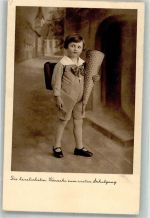 Kind Ranzen Schultüte NPG 2045 erster Schultag