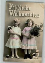 Kinder Teddybär Puppe Weihnachten 1914