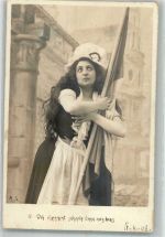 Ja sie kommen direkt in unsere Arme Motiv Frankreich 1903 Foto AK