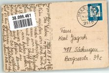 27404 W2730 Heeslingen 1964 Foto AK Geschäft Staats Kirche Friedhof Denkmal