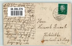 34431 W3538 Westheim , Westf Gebrauchsspuren Kirche Foto AK