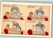 Humor Frau Massage Kur