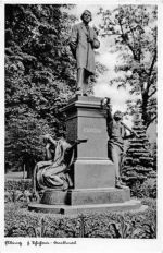 Elbing / Elblag. F. Schichau Denkmal gelaufen 1936. Knick an der rechten oberen Ecke , sonst gut erhalten