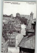W8500 Nürnberg Burggasse m. Kaiserstallung Verpflegungsstation a. Hauptbahnhof Rotes Kreuz
