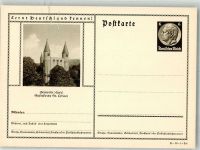06507 O4305 Gernrode , Harz Ganzsache Stiftskirche St. Cyriaci