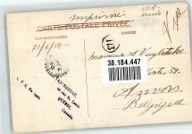 Quebec 1909 Foto AK Briefmarke Bildseite