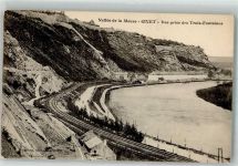 08600 Givet 1919 Foto AK Vallée de la Meuse