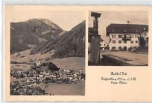 Ruhpolding. und Gasthof Post ungelaufen kleiner Knick oben links, sonst gut erhalten