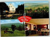 95512 W8581 Waldau , Oberfr - Cafe Restaurant Pension Fuchs Pferde Webung