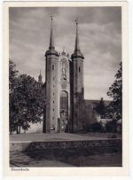 Oliva / Oliwa mit Klosterkirche, Eingang ungelaufen Gute Erhaltung.