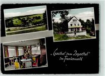 95180 W8683 Gottsmannsgrün , Oberfr Gebrauchsspuren Gasthaus Zegasttal