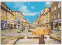 Zeitz. Leninstraße gelaufen, 1981. Gute Erhaltung.