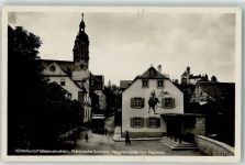 91327 W8556 Gößweinstein - Hauptstraße mit Postamt
