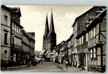 06484 O4300 Quedlinburg - Pölkenstraße Kirche St. Nikolai