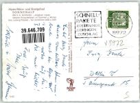 87527 W8972 Sonthofen , Oberallgäu Foto AK Sonnenalp Alpen Moor Kneippbad Kur Hotel Hallenbad Schwimmbad Bademode