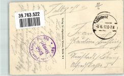 55600 Montmedy 1917 Foto AK Burg Festung Feldpost WK I Preuss.Pion.Komp. Nr, 395