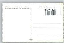 63263 W6078 Neu-Isenburg - Gasthaus Hotel Forsthaus Gravenbruch Garten mit Terasse
