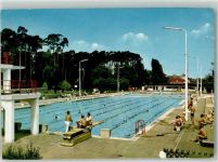 63263 W6078 Neu-Isenburg 1973 Gebrauchsspuren Schwimmbad