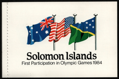 Salomoninseln 1984 - Mi-Nr. 544 ** - MNH - Markenheft - Olympia Los Angeles