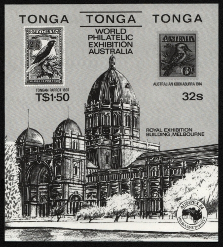 Tonga 1984 - Mi-Nr. Block 5 ** - MNH - Schwarzdruck