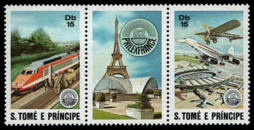 São Tomé & Príncipe 1982 - Mi-Nr. 762-763 A ** - MNH - Transport