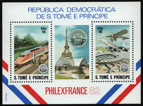 São Tomé & Príncipe 1982 - Mi-Nr. Block 90 A ** - MNH - Transport