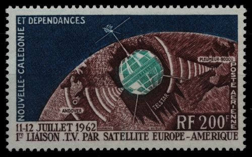 Neukaledonien 1962 - Mi-Nr. 386 ** - MNH - Raumfahrt / Space