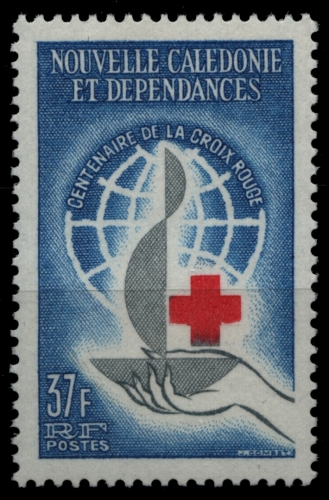 Neukaledonien 1963 - Mi-Nr. 392 ** - MNH - Rotes Kreuz