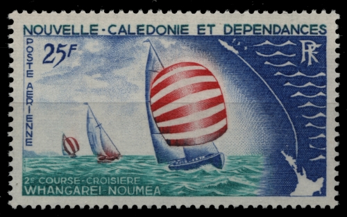 Neukaledonien 1967 - Mi-Nr. 433 ** - MNH - Segelboote / Sail boats