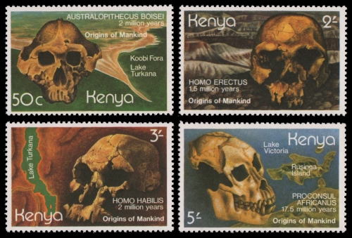 Kenia 1982 - Mi-Nr. 210-213 ** - MNH - Anthropologie