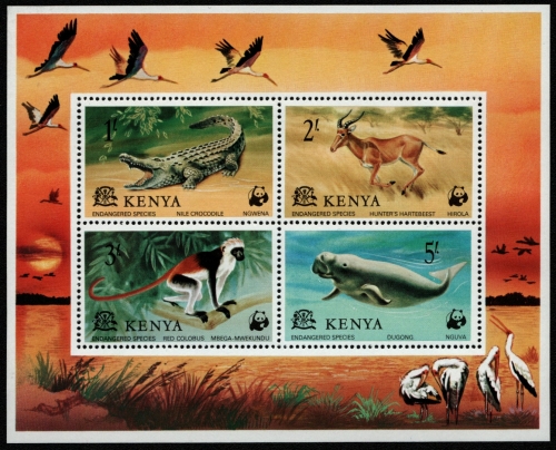 Kenia 1977 - Mi-Nr. Block 10 ** - MNH - Wildtiere / Wild animals