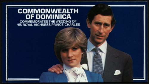 Dominica 1981 - Mi-Nr. 717-719 ** - MNH - Heft - Hochzeit Charles & Diana