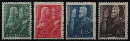 Portugal 1948 - Mi-Nr. 720-723 ** - MNH - Heiliger Johannes von Brito