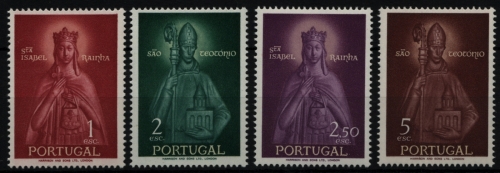 Portugal 1958 - Mi-Nr. 864-867 ** - MNH - Santa Isabella