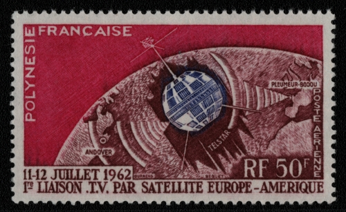 Franz. Polynesien 1962 - Mi-Nr. 23 ** - MNH - Raumfahrt / Space