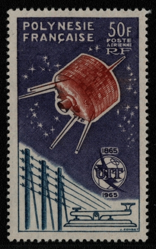 Franz. Polynesien 1965 - Mi-Nr. 44 ** - MNH - Raumfahrt / Space (II)