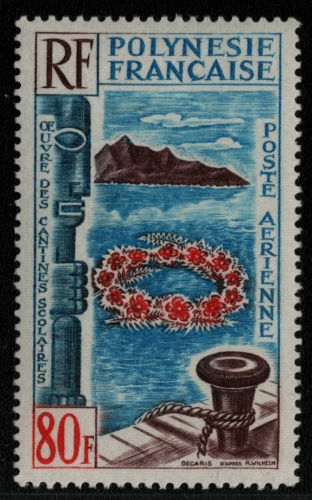 Franz. Polynesien 1965 - Mi-Nr. 50 ** - MNH - Schulspeisung