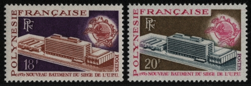 Franz. Polynesien 1970 - Mi-Nr. 111-112 ** - MNH - UPU