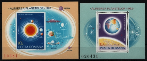 Rumänien 1981 - Mi-Nr. Block 181-182 ** - MNH - Raumfahrt / Space