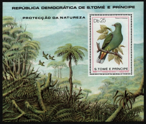 São Tomé & Príncipe 1979 - Mi-Nr. Block 39 ** - MNH - Vögel / Birds