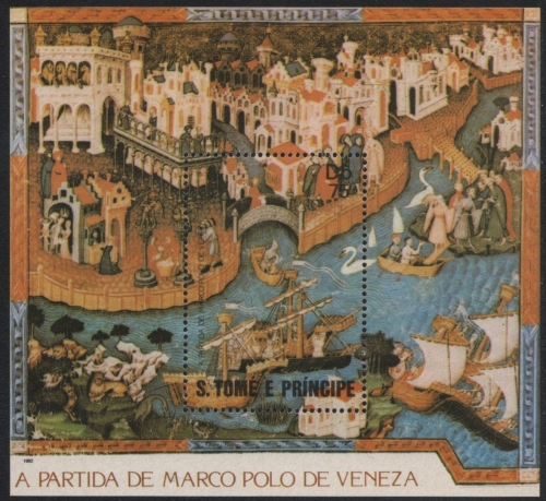 São Tomé & Príncipe 1982 - Mi-Nr. Block 99 ** - MNH - Schiffe / Ships