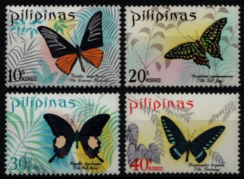 Philippinen 1969 - Mi-Nr. 895-898 ** - MNH - Schmetterlinge / Butterflies