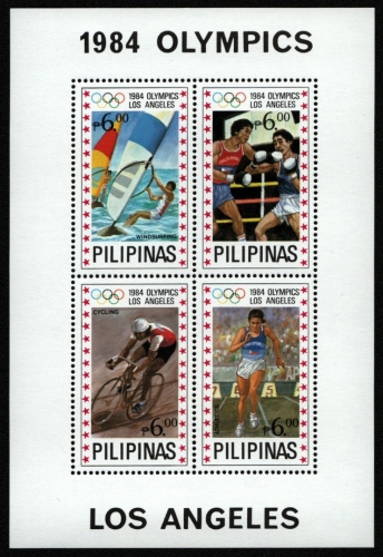 Philippinen 1984 - Mi-Nr. Block 24 ** - MNH - Olympia Los Angeles