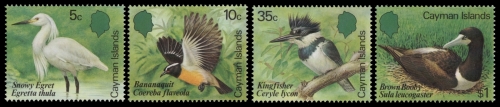 Kaiman-Inseln 1984 - Mi-Nr. 532-535 ** - MNH - Vögel / Birds