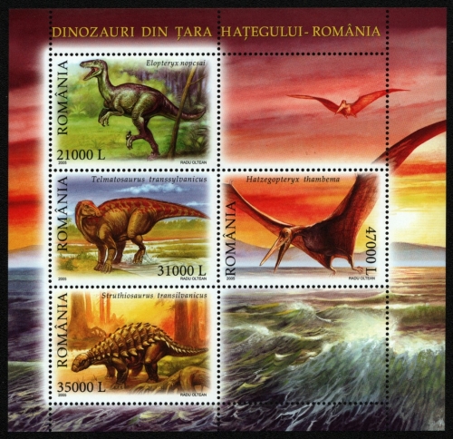 Rumänien 2005 - Mi-Nr. Block 350 ** - MNH - Prähistorische Tiere