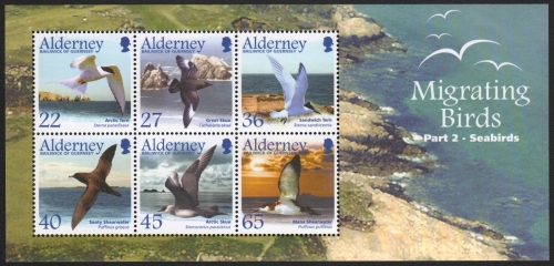 Alderney 2003 - Mi-Nr. Block 14 ** - MNH - Vögel / Birds